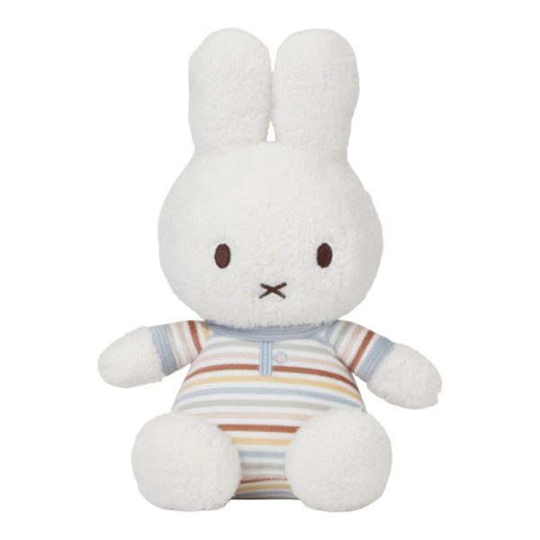 Little Dutch - Miffy Nyuszi Vintage Csíkos 25 cm