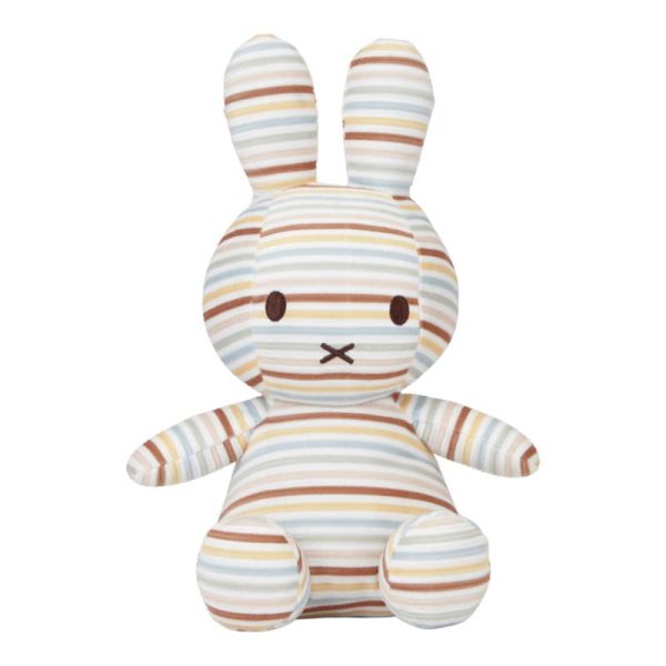 Little Dutch - Miffy Nyuszi Teljes Vintage Csíkos 35 cm