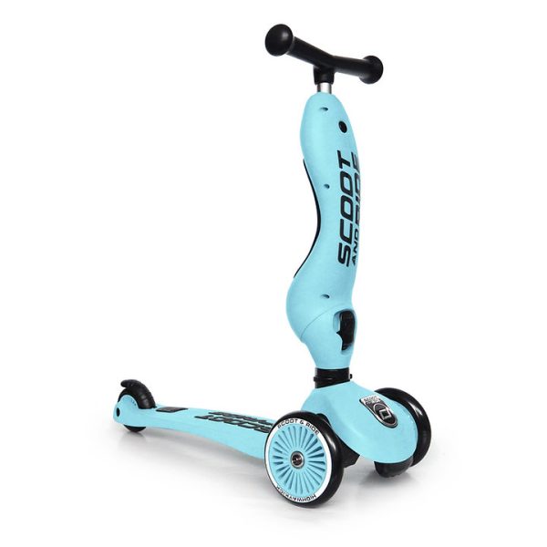 Scoot & Ride – Highwaykick 1 2in1 Kismotor/Roller Blueberry