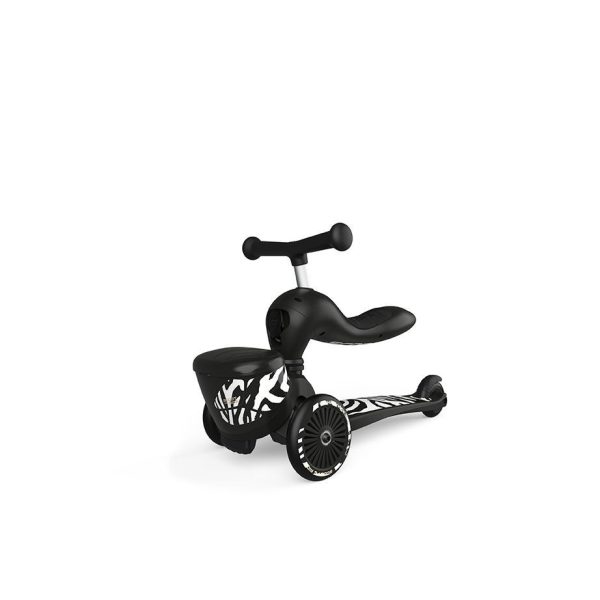 Scoot & Ride - Highwaykick 1 Lifestyle 2in1 Kismotor/Roller Zebra