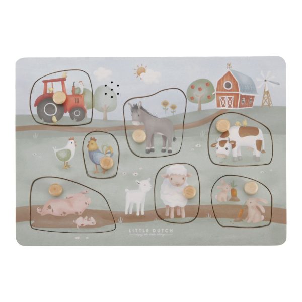 Little Dutch - Hangos Puzzle Little Farm