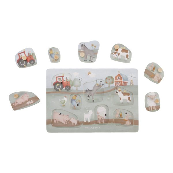 Little Dutch - Hangos Puzzle Little Farm