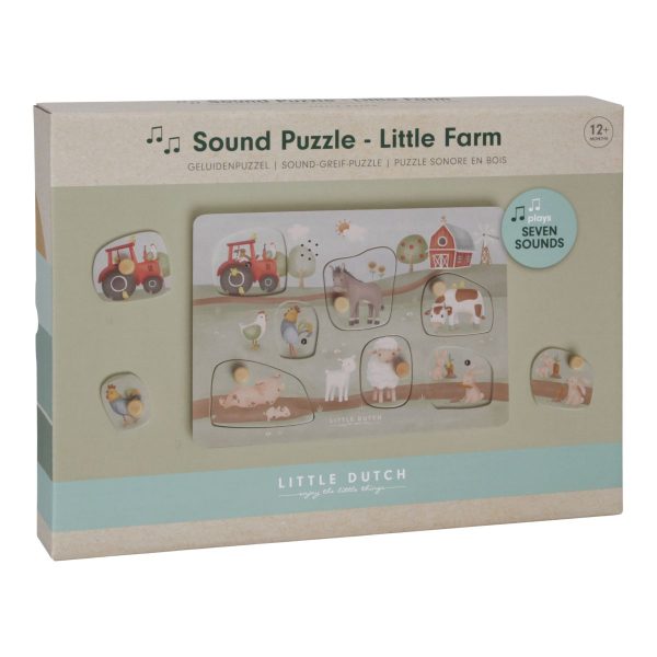 Little Dutch - Hangos Puzzle Little Farm