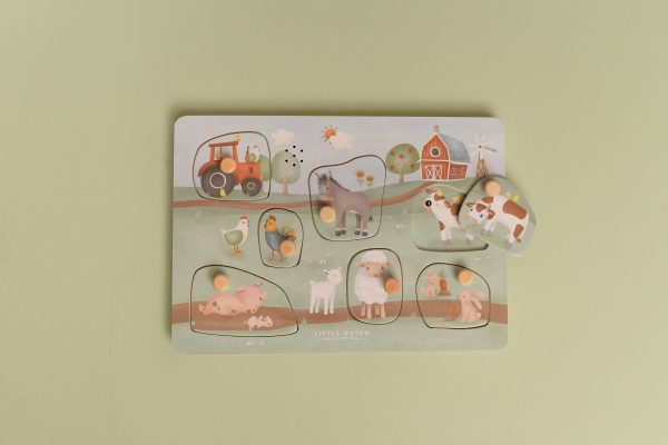 Little Dutch - Hangos Puzzle Little Farm