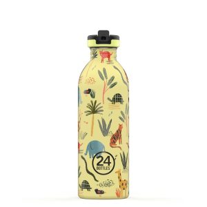 24Bottles Kids Urban 500ml Rozsdamentes Acél Termosz, Jungle Friends